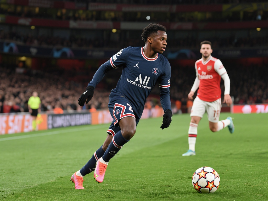 登贝莱劲射建功 巴黎客胜阿森纳再创辉煌